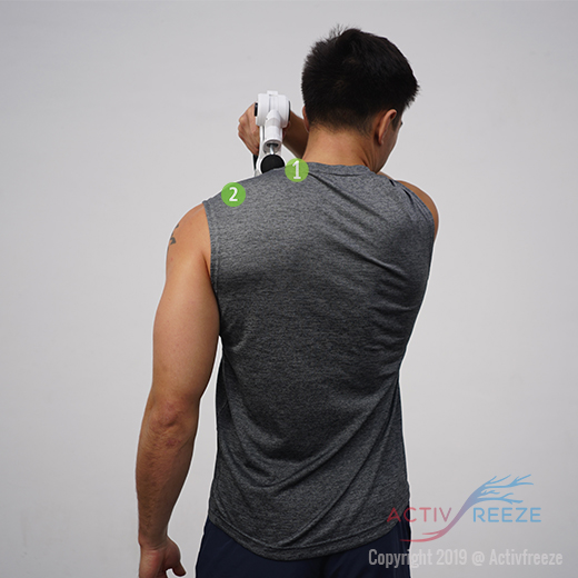 deep tissue massage neck shoulders